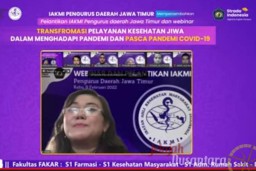 IAKMI Jatim Berikan Edukasi Hindari Resiko Depresi Akibat Pandemi