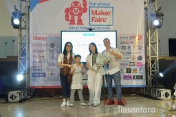 Maker Hebat Suguhkan Karya Karya Menarik di Ajang Maker Faire Surabaya 2024