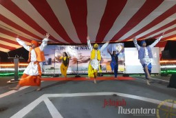 Tarian Bhangra khas India Meriahkan Acara Gala Dinner di Kapal Perang India