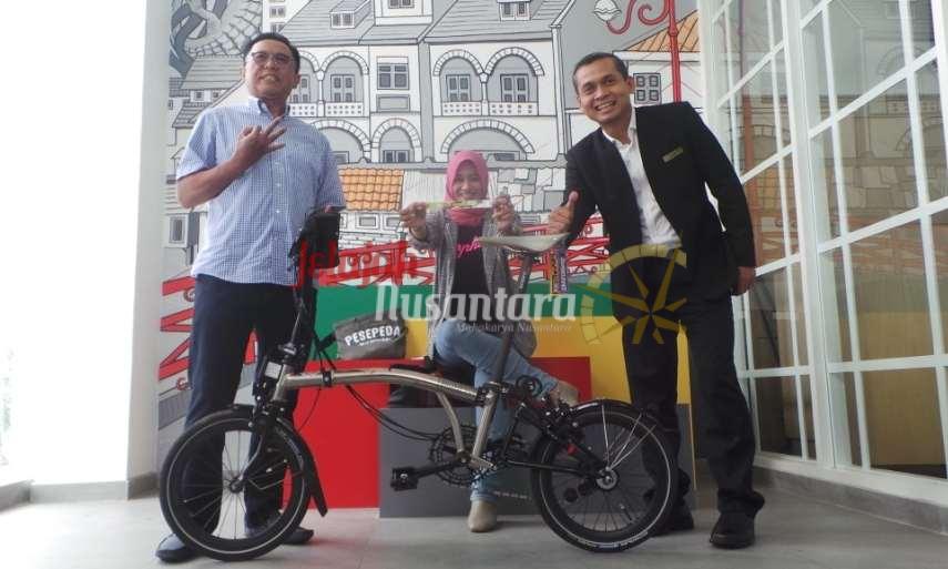 Bersama Komunitas Sepeda Lipat, Kampi Hotel Ajak Masyarakat Gowes Bersama