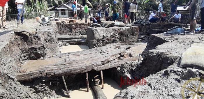 Arkeolog UI Teliti Penemuan Kapal Kuno di Jambi