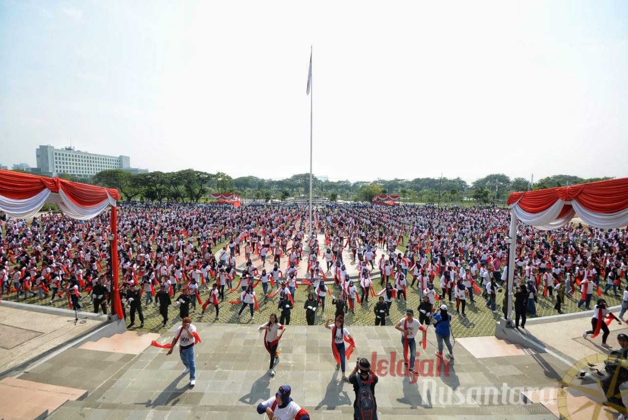 Unesa Pecahkan Rekor Muri di Ajang Tari Remo Milenial Terbanyak
