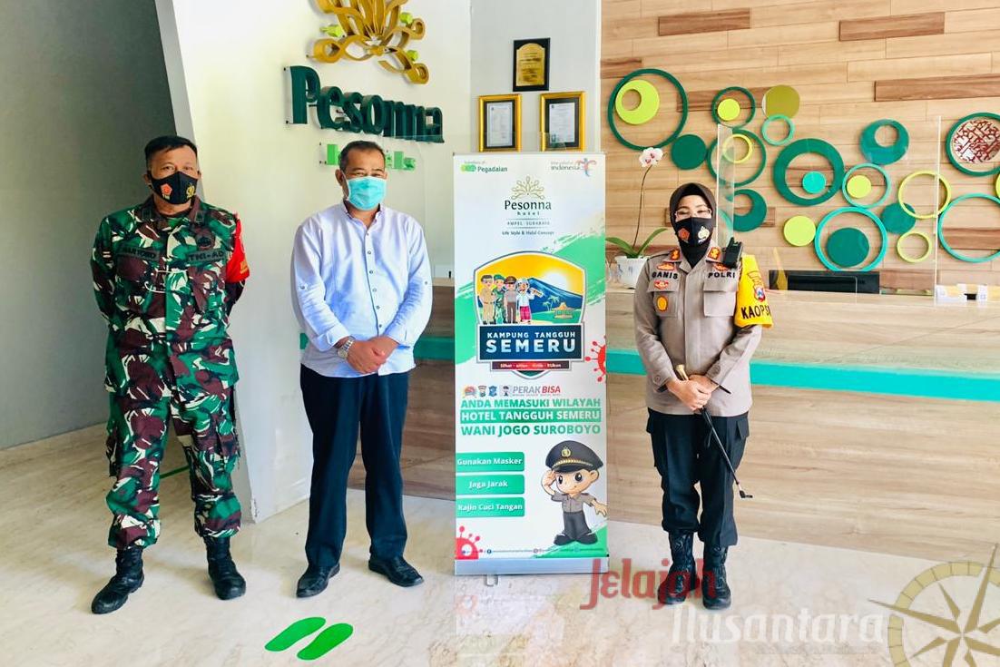 Taat Protokol Kesehatan, Pesonna Hotel Ampel Raih Predikat Hotel Tangguh Semeru