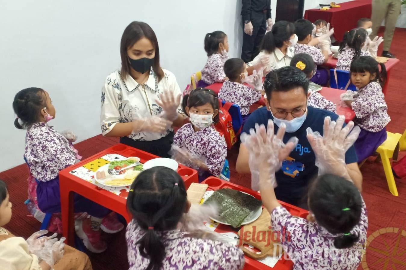 “Sushi Making” Cara Seru Amithya Hotels & Resorts Hibur Anak Anak TK