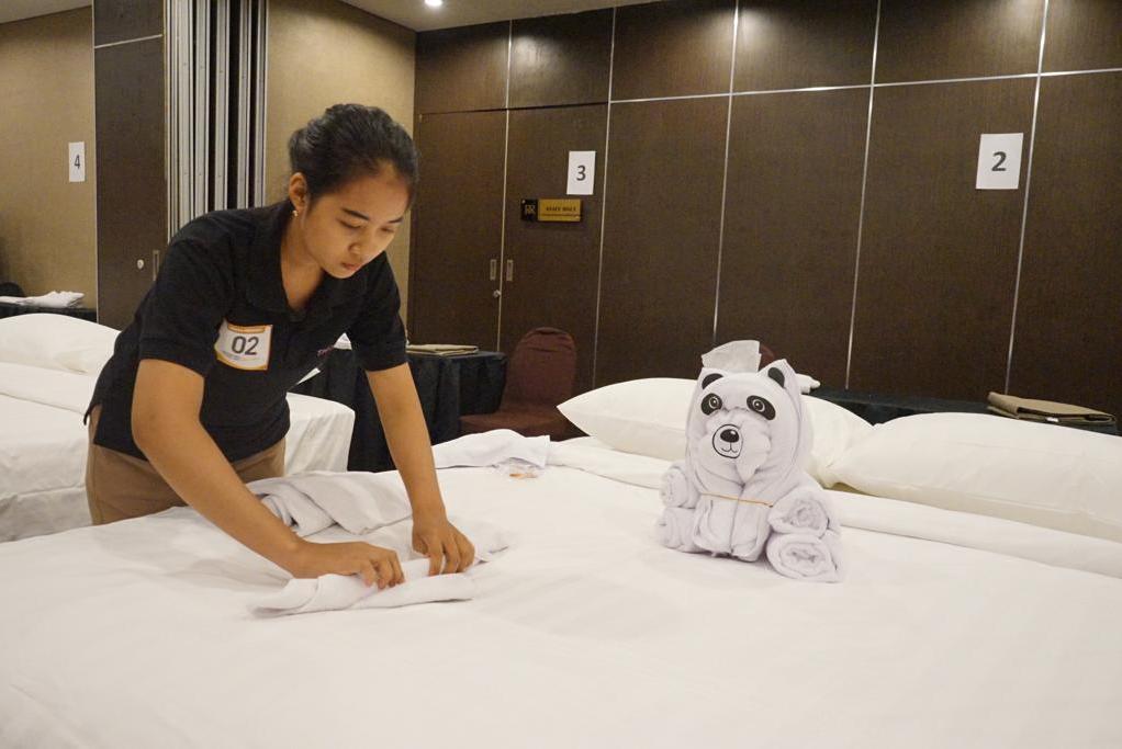 Kompetisi Making Bed & Towel Art Bangkitkan Kembali Geliat Industri Pariwisata