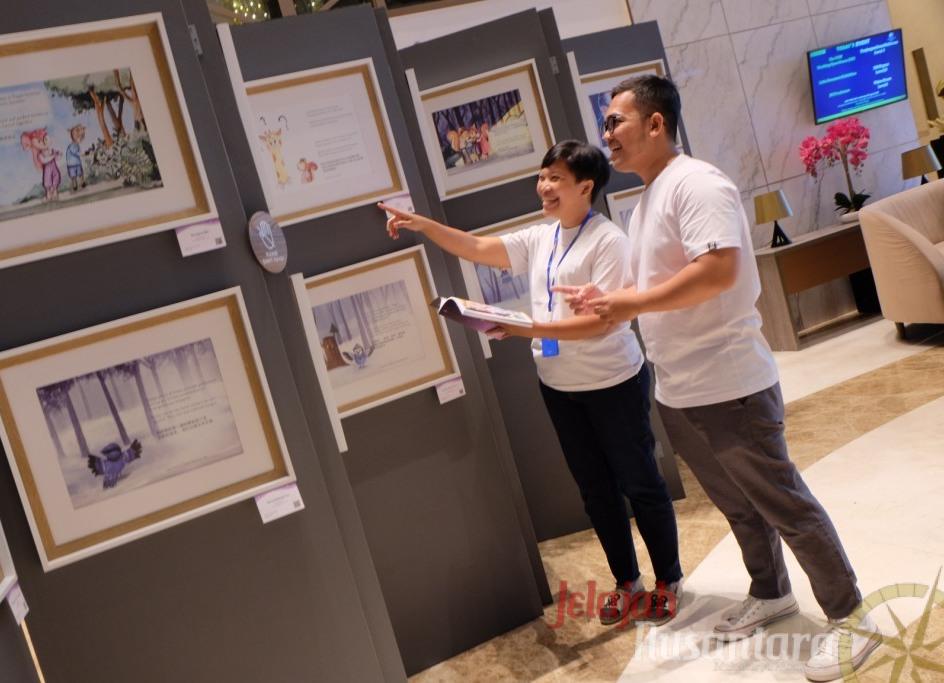 Keseruan Pameran Seni Inspiratif Karya Seniman Cilik by ZumenArt