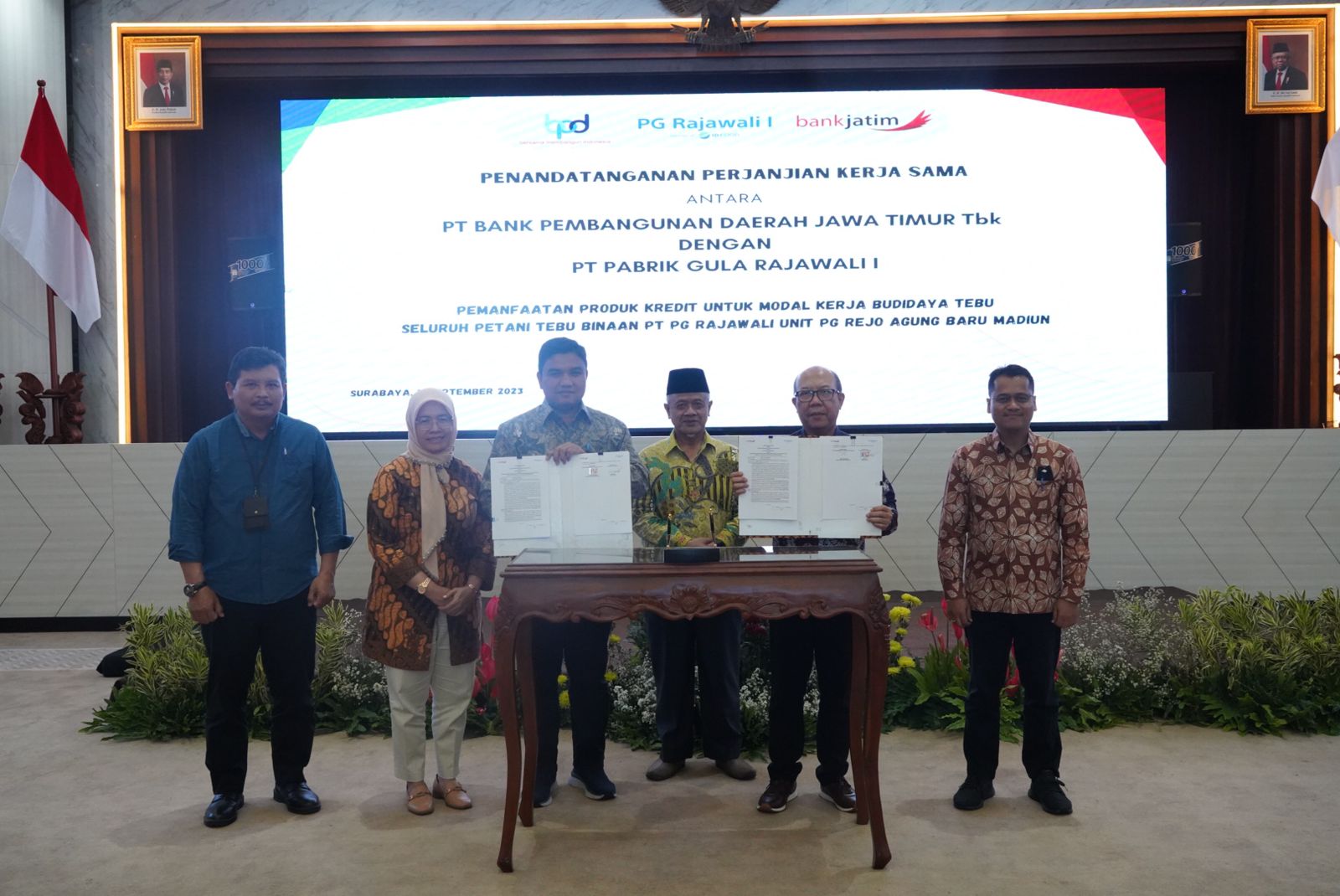 Kolaborasi Berbagai Pihak, Bank Jatim Dukung Pembiyayaan Petani Tebu