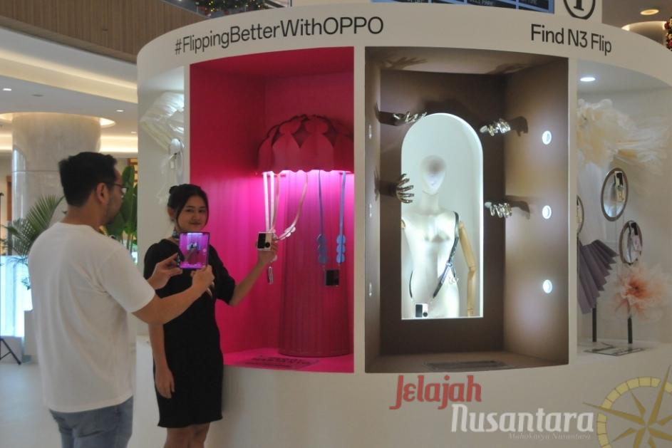 OPPO Gandeng Designer Ternama Tampilkan pop-up Store “OPPO Find N3 Series” Tercantik