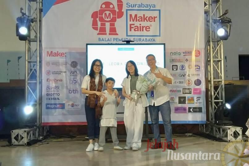Maker Hebat Suguhkan Karya Karya Menarik di Ajang Maker Faire Surabaya 2024