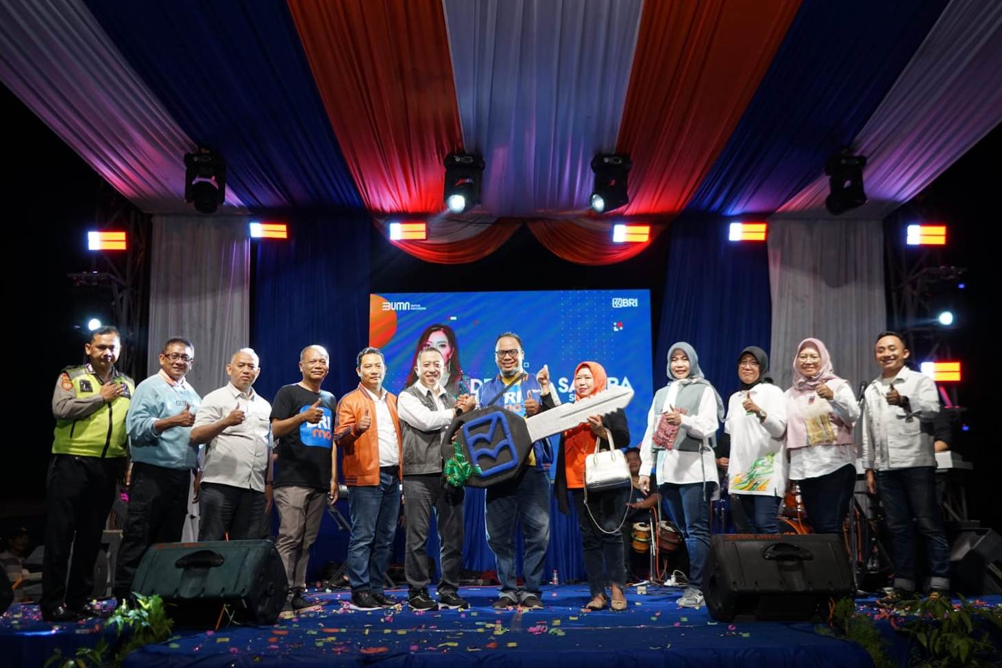 Program “Panen Hadiah Simpedes” BRI Cabang Sidoarjo Bikin Nasabah Rajin Menabung
