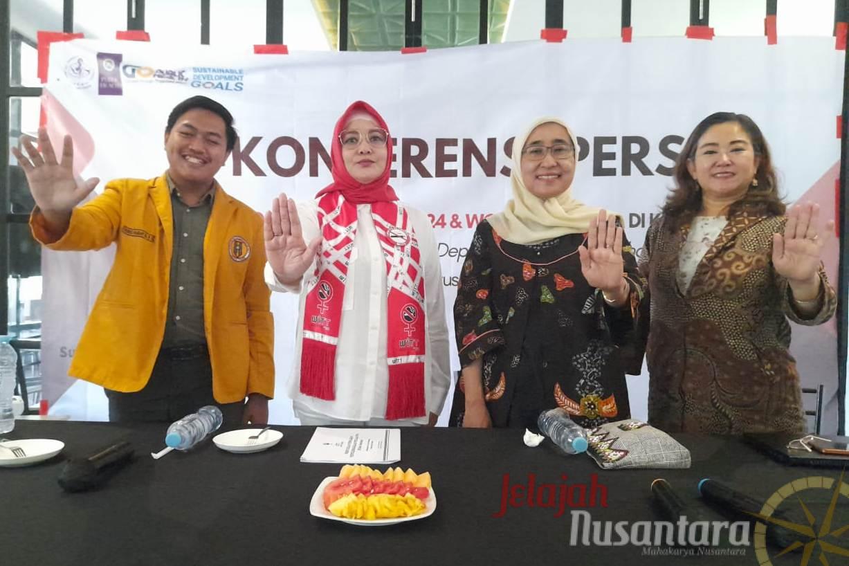 FKM Unair Lakukan Aksi Menolak Pameran Industri Tembakau 2024