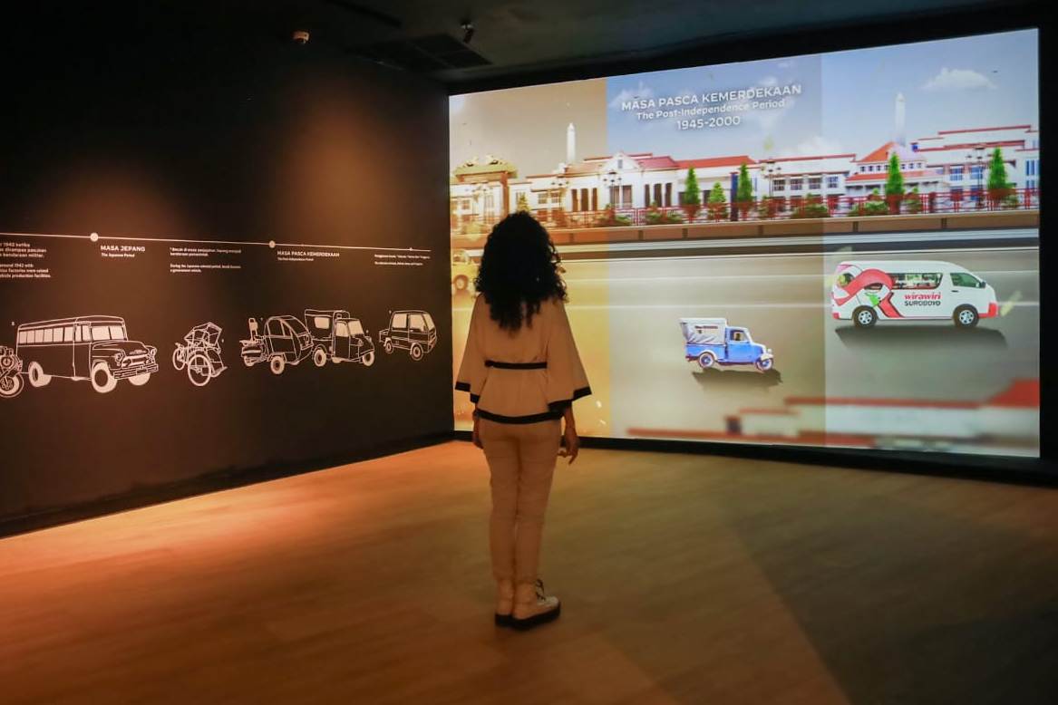 Pengunjung Museum Surabaya Terpukau Melihat Teknologi Imersif by LZY Visual
