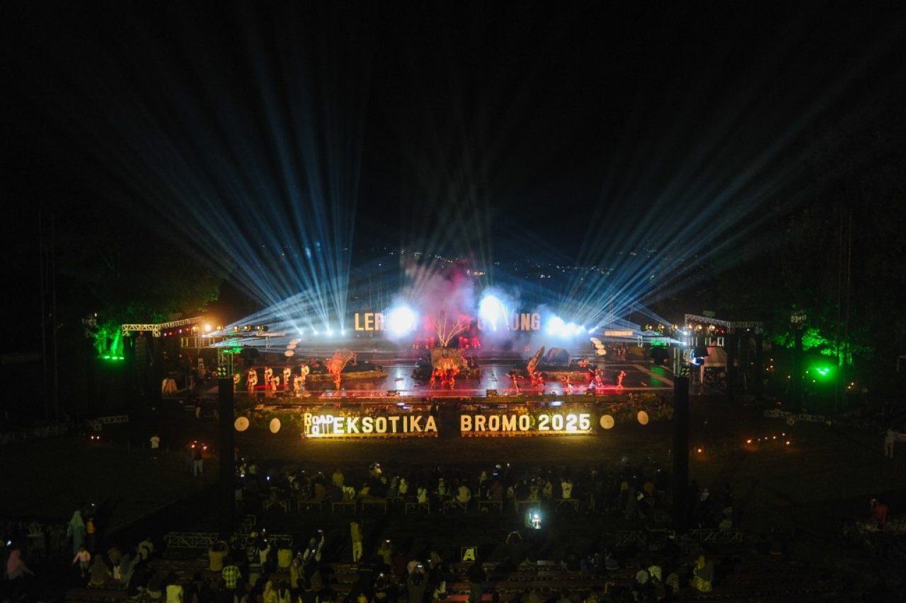 Jambore seni lereng gunung